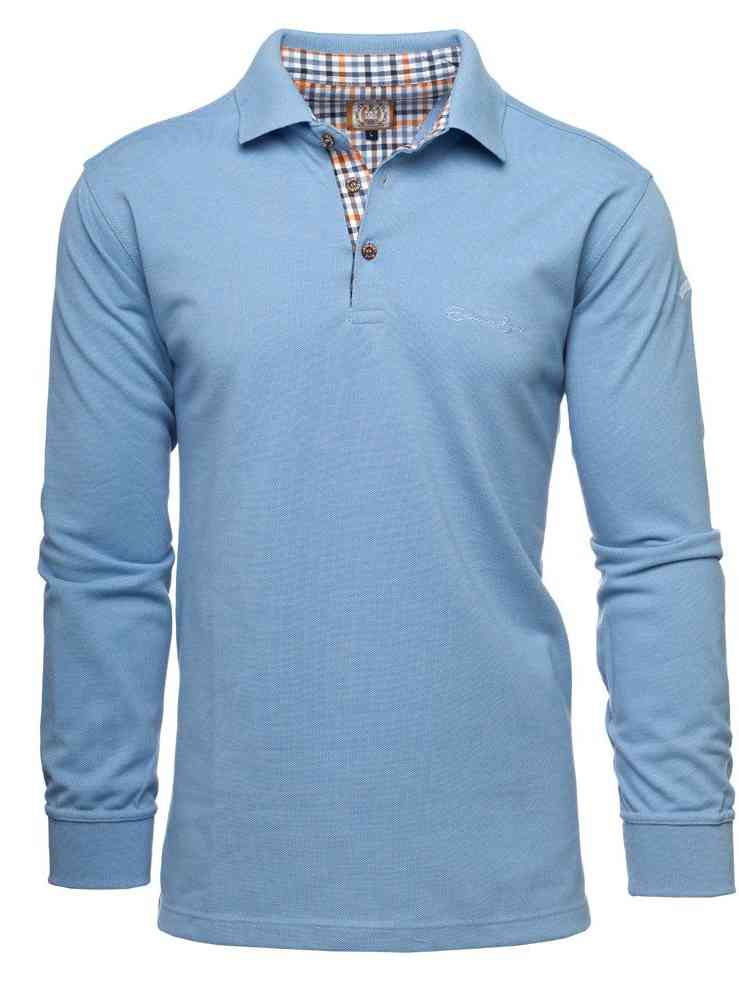 Ethnic Blue Polo-5994-21